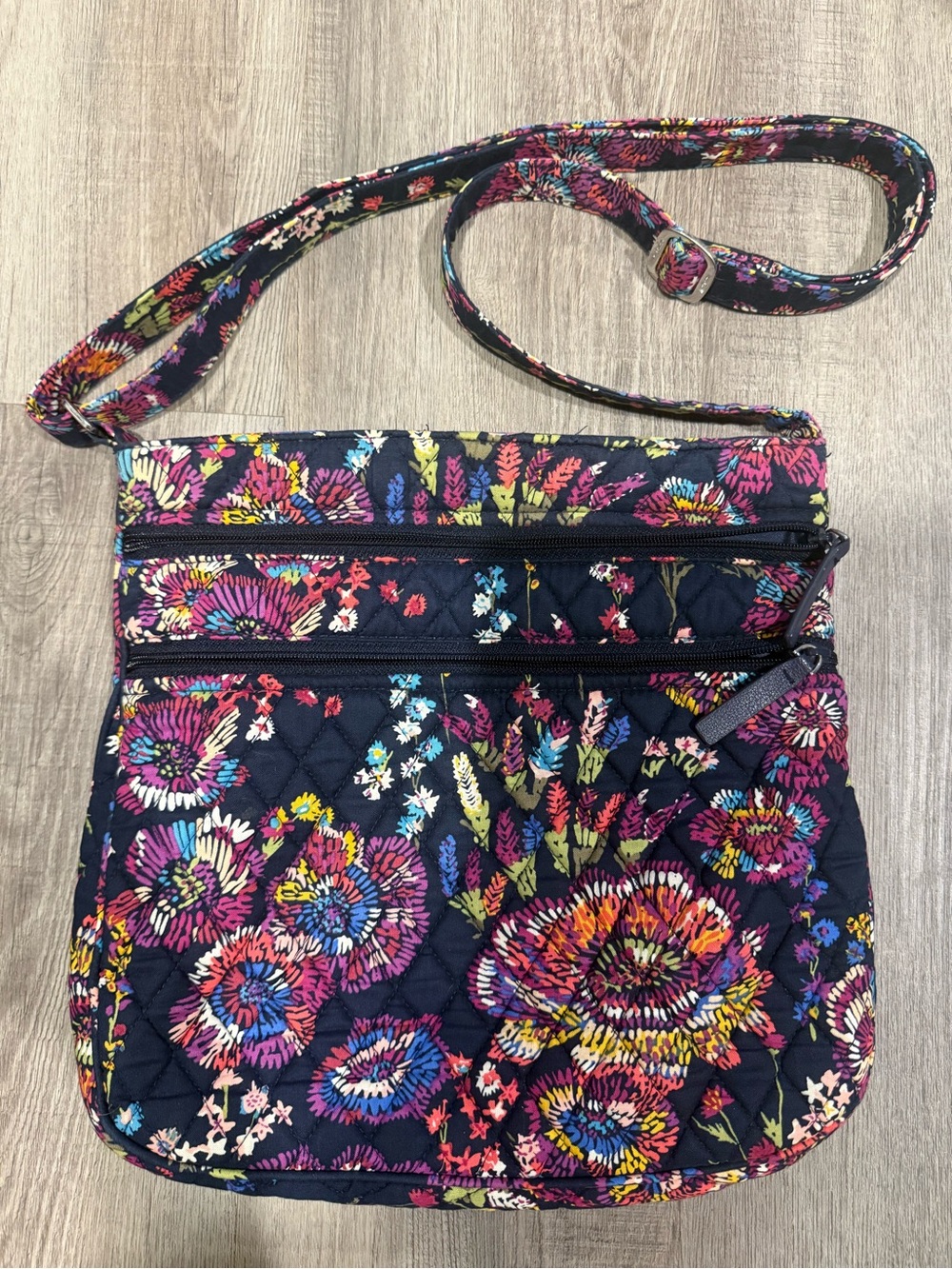 Midnight Flowers -Vera Bradley Crossbody